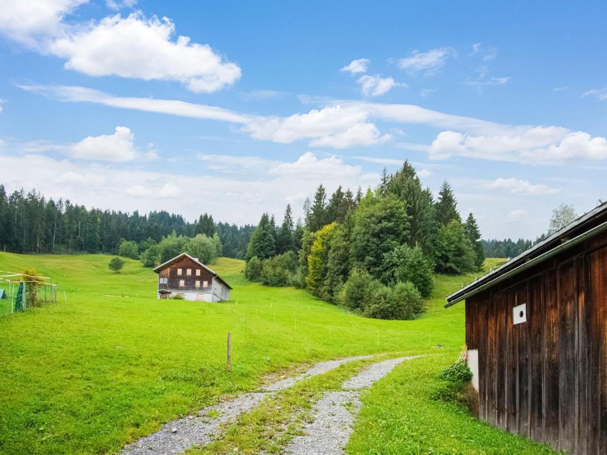 Vintage Holiday Home In Vorarlberg Near Ski Area Schwarzenberg Exterior photo